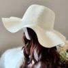Handmade Raffia-Straw Travel Visor