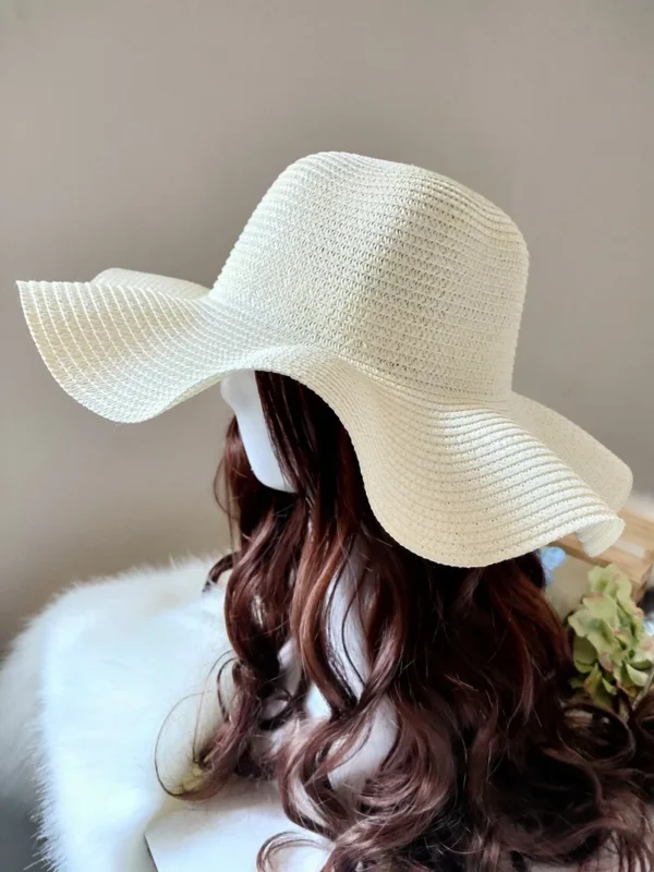 Handmade Raffia-Straw Travel Visor
