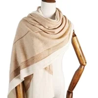 Thick Printed Cashmere Winter Scarf