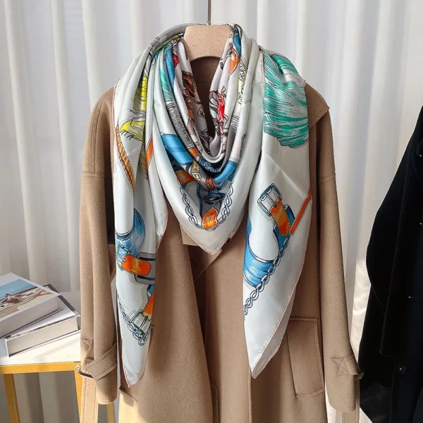 Silk Square Scarf