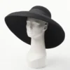 Vintage Oversized Wool-Felt Stage Hat