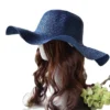 Handmade Raffia-Straw Travel Visor