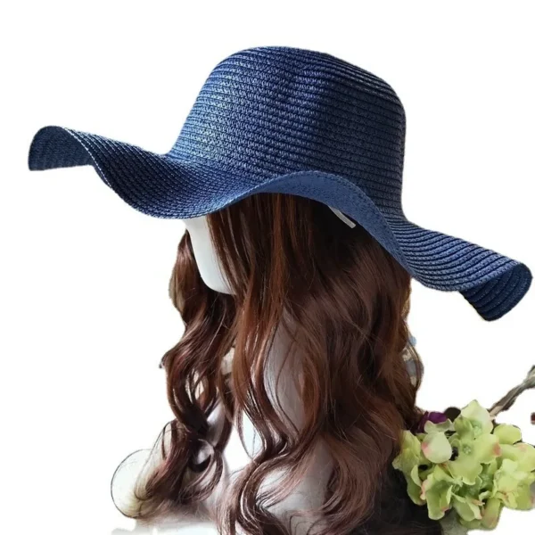 Handmade Raffia-Straw Travel Visor