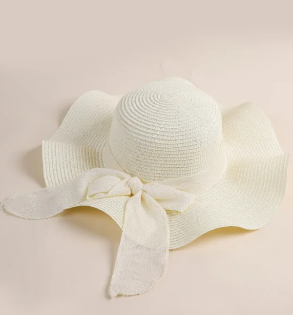 Handmade Raffia-Straw Travel Visor
