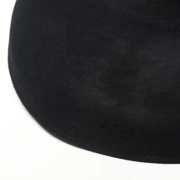 Vintage Oversized Wool-Felt Stage Hat