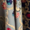 Thick Embroidered Wool-Blend Winter Shawl