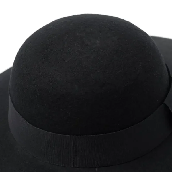 Vintage Oversized Wool-Felt Stage Hat