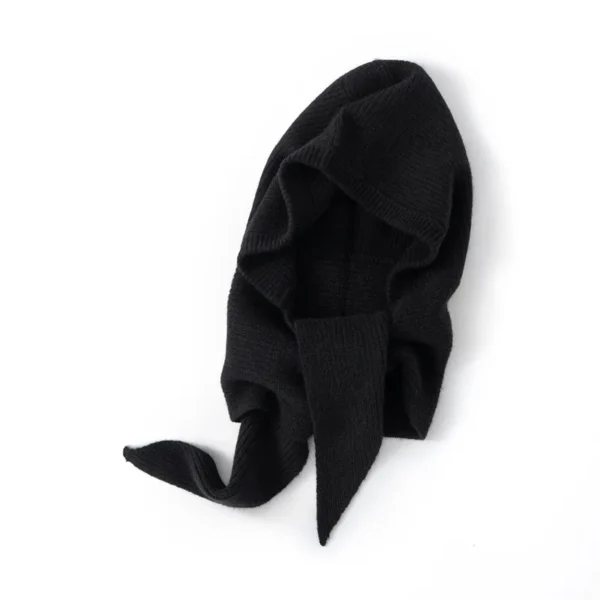 Cashmere Scarf-and-Beanie Set