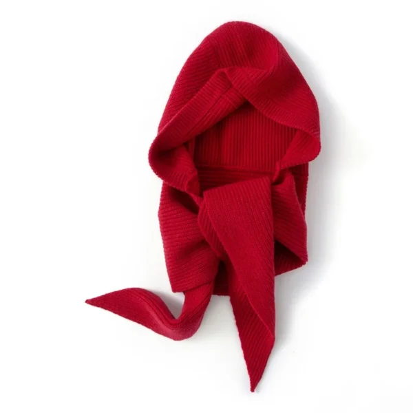 Cashmere Scarf-and-Beanie Set